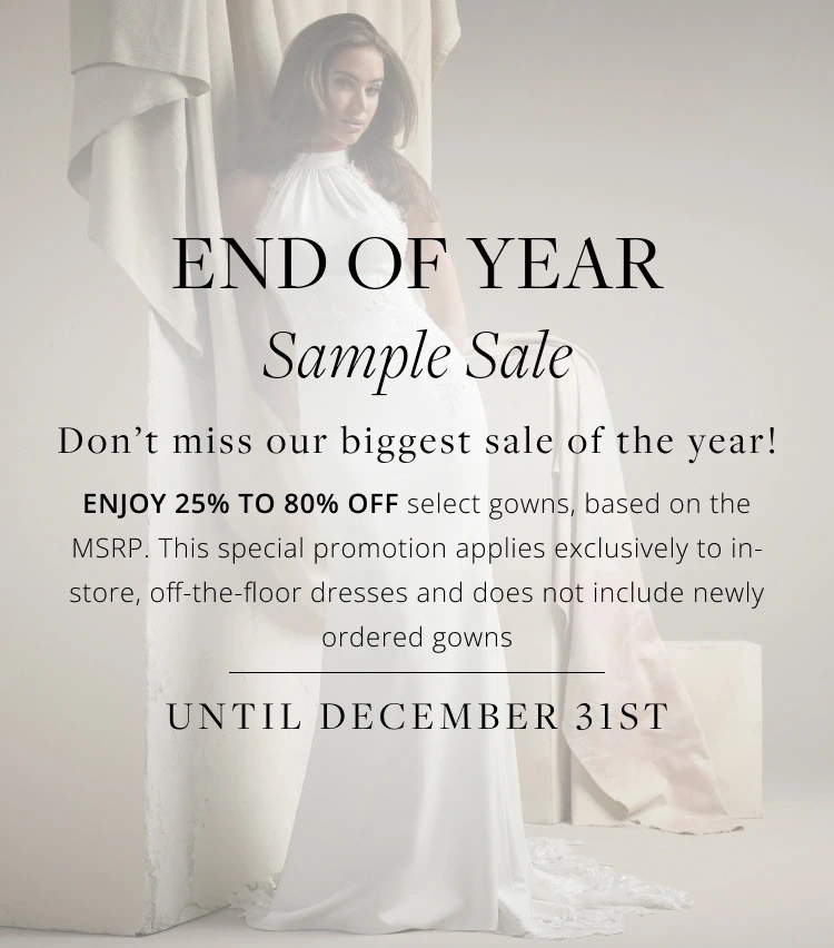 End-of-the-year Sample Sale until December 31st mobile banner