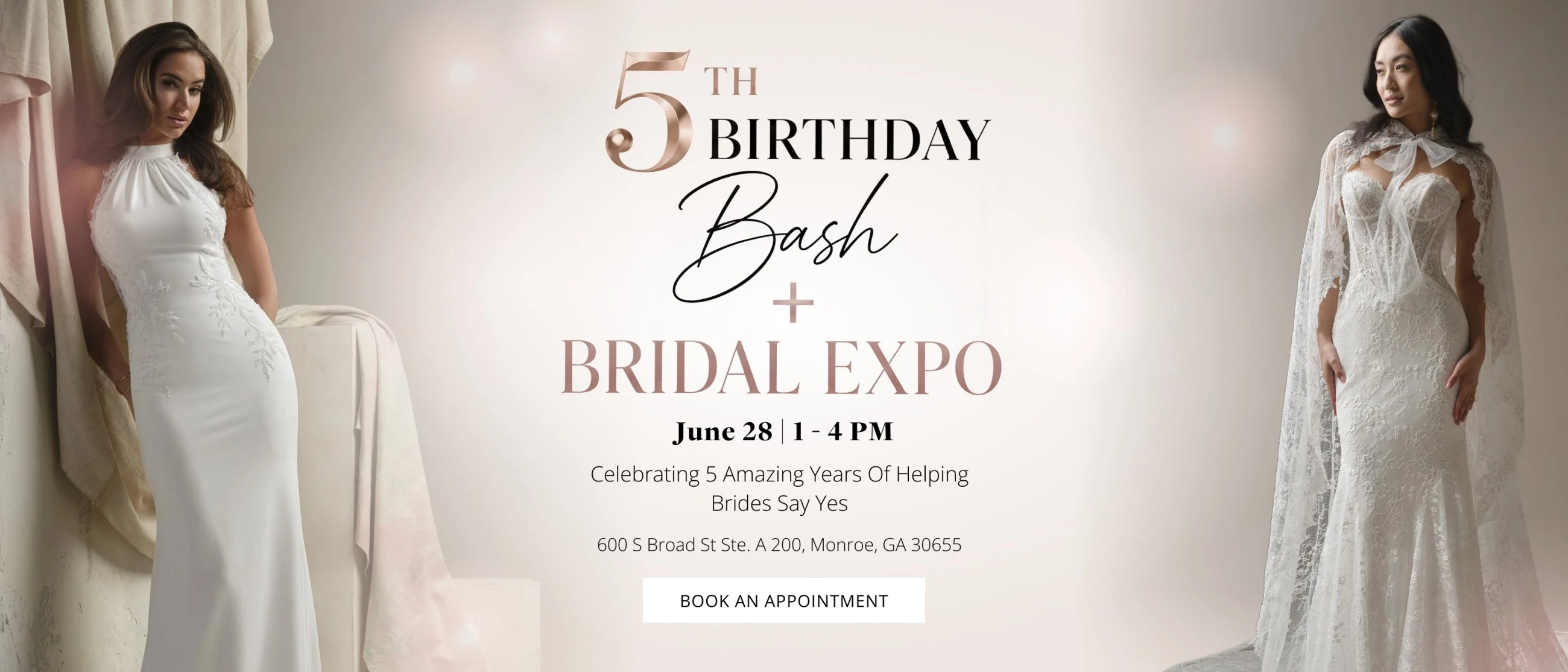 5th Birthday Bash + Bridal Expo